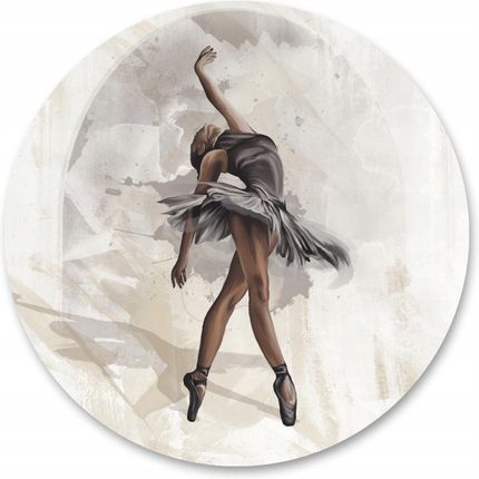 Muralo Fototapeta Do Biura Baletnica Malunek Koło 100x100