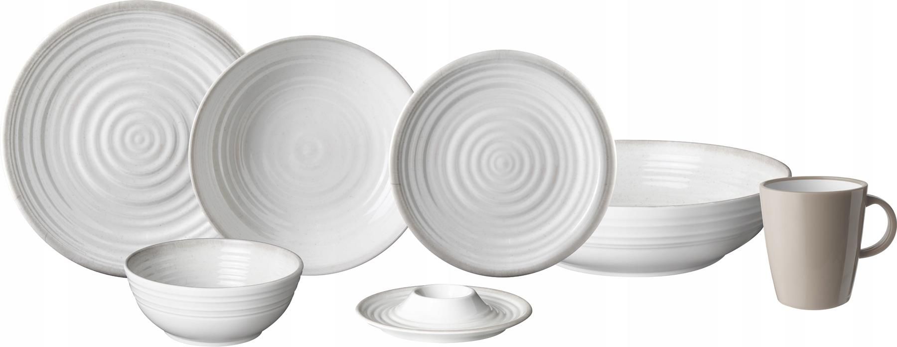 Brunner Portaburro In Melamina Con Coperchio Bambù - Antiscivolo, Infrangibile, Colore Panna - Foto 3