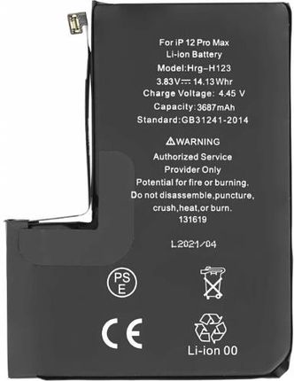 Bateria do Apple iPhone 12 Pro Max 3687 mAh