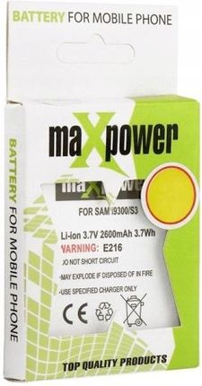 Maxpower Bateria Samsung L700 1000 mAh S5610/S3650