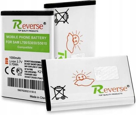 Reverse Bateria do Nokia 3310/3510/6810 Litowo-Jon