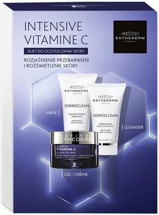 Institut Esthederm xmass Intensive Vitamic C Żel Krem 50ml + Cleanser 75ml + Maska 75ml