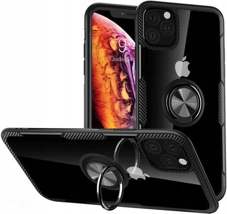 Nemo Etui Pancerne Clear Carbon Ring Iphone 11 Pro Max