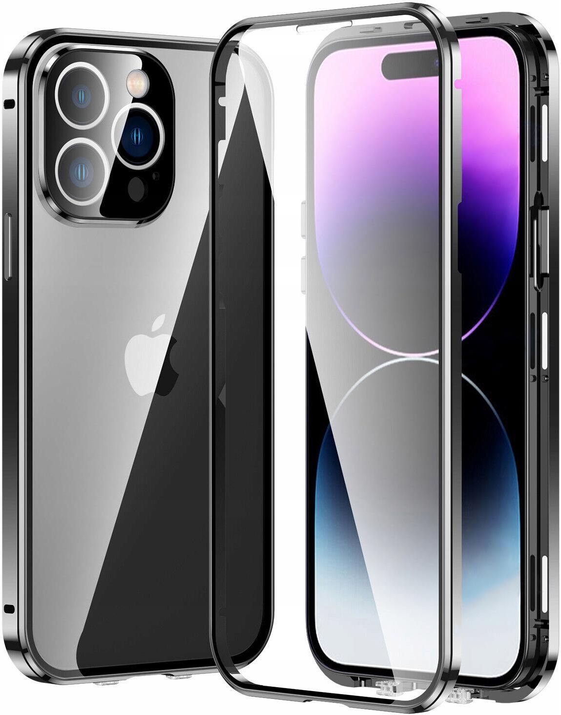 Apple iPhone 14 Pro &ケース2つ付き Etui Magnetyczne Dwustronne Case Do Iphone 14 Pro - Etui na