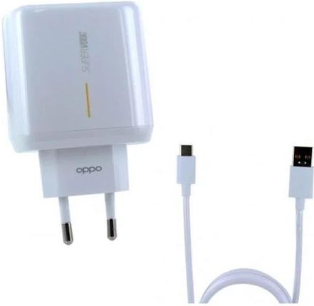 OPPO SuperVooc Quick Charger+ Cable Typ-C - 6.5A White BULK
