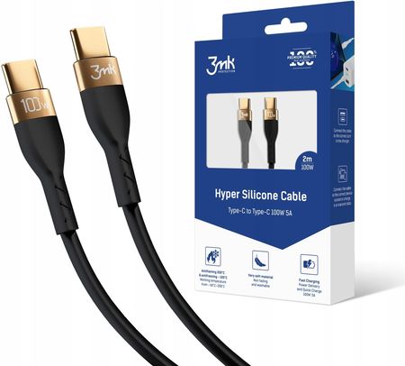 Accessories - 3mk Hyper Silicone Cable C to 2m 1