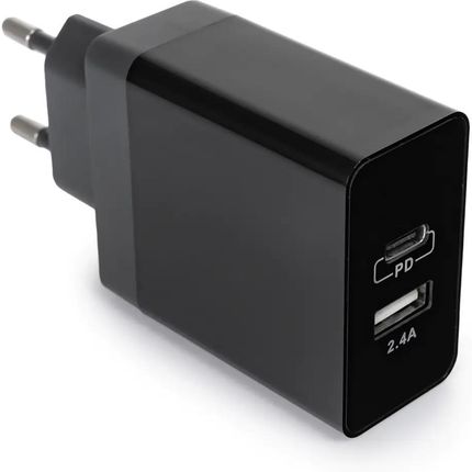 Ładowarka USB 20W PD QC3.0 kabel USB-C Lightning