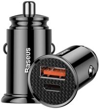 Baseus ładowarka samochodowa USB QC 4.0 USB-C PD 3.0 PPS 30W Black