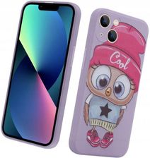 Novoton Etui Wzór Sowa Do Iphone 13 Mini Wesołe