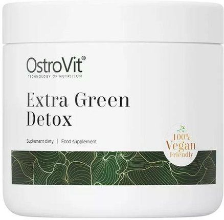 Ostrovit Extra green Detox Zielony Detoks Roślinny W Postaci Proszku 200g