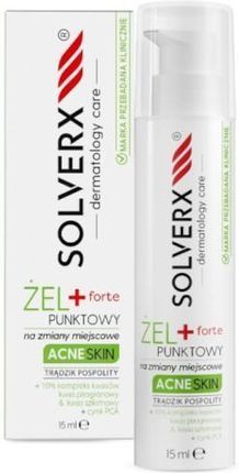 Empire Pharma Solverx Forte Acne Skin Żel Punktowy Na Zmiany Miejscowe 15ml