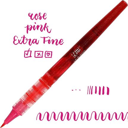 Kuretake Wkład Pędzelkowy Do Pisaka Zig Cocoiro Letter Pen Extra Fine Rose Pink