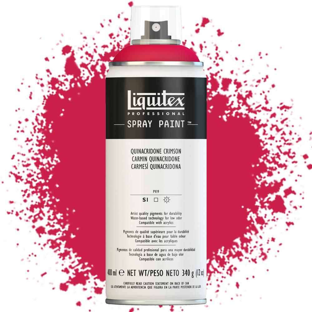 Liquitex Farba Akrylowa W Sprayu 400Ml 110 Quinacridone Crimson - Ceny ...