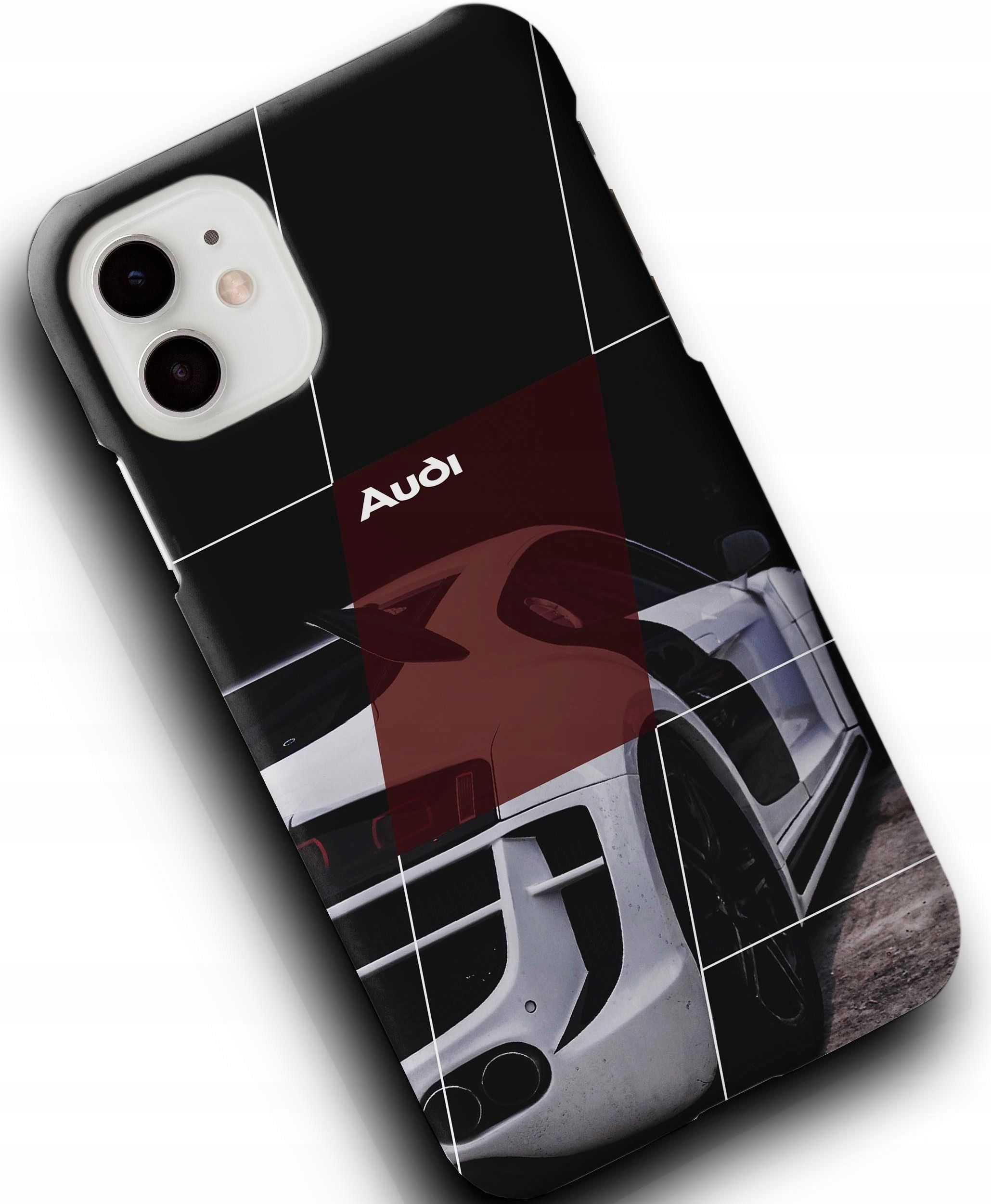 Sac De Protection Pour Nokia 4.2 Gris Clair Bordure Rouge Housse