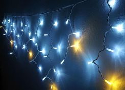 Zdjęcie Girlanda 32 zimne skrzące sople 7m, zewnętrzne lampki choinkowe - Nowy Dwór Mazowiecki