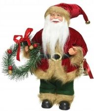 Zdjęcie Święty Mikołaj figurka świąteczna czerwona 45 cm - Buk