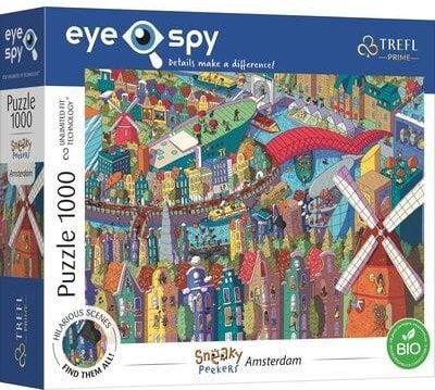 Trefl Puzzle Eye-Spy 1000el. Sneaky Peekers: Amsterdam The Netherlands 10710