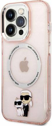 Karl Lagerfeld Etui iPhone 14 Pro (różowy)