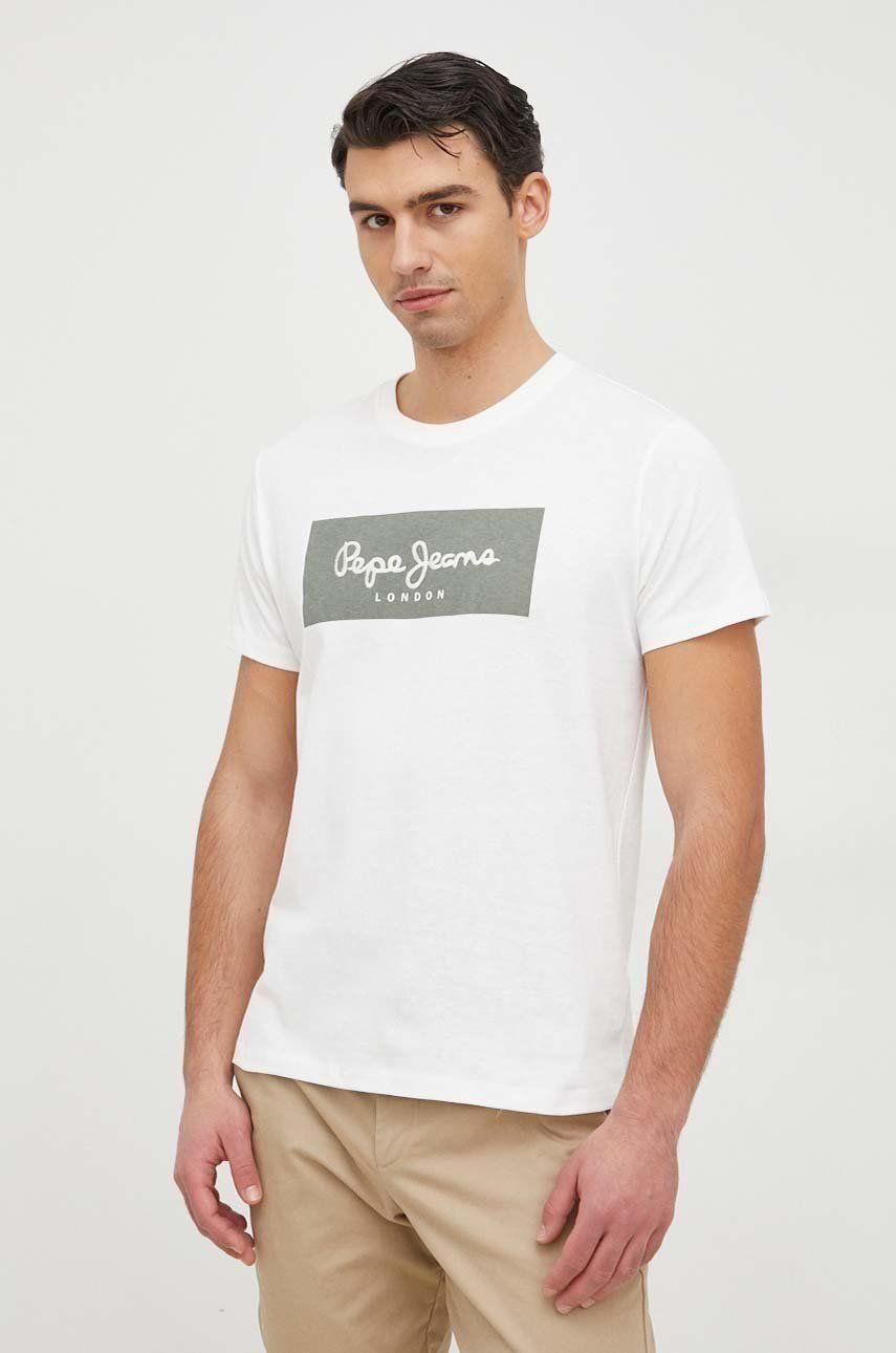 Pepe Jeans Camiseta De Manga Corta Aaron Rosa | Dressinn