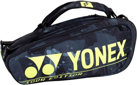 Yonex Torba Do Tenisa Pro Racket Bag X 9 Czarny Żółty