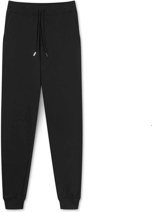 Spodnie typu jogger czarne - M