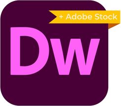 Adobe Systems Dreamweaver Pro (Subscription for teams Multiple Platforms Multi European Languages 1 User), liczba licencji (65309168BA01B12) - Programowanie