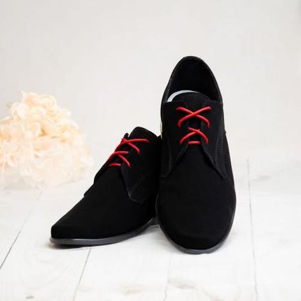 Buty komunijne chłopięce czarne KBC-014