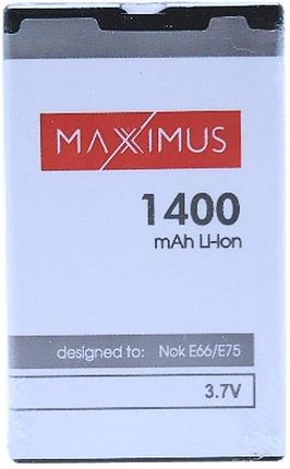 BAT MAXXIMUS NOKIA E66 1400mAh Li-ion BL-4U