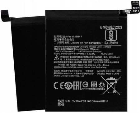 Bateria BN47 Do Xiaomi Redmi 6 Pro I A2 Lite