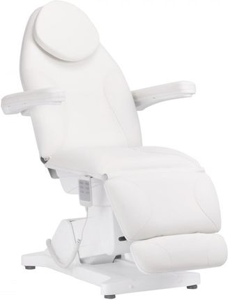 Fotel Kosmetyczny Elektryczny Sillon Basic 3 Siln. Biały (146496)