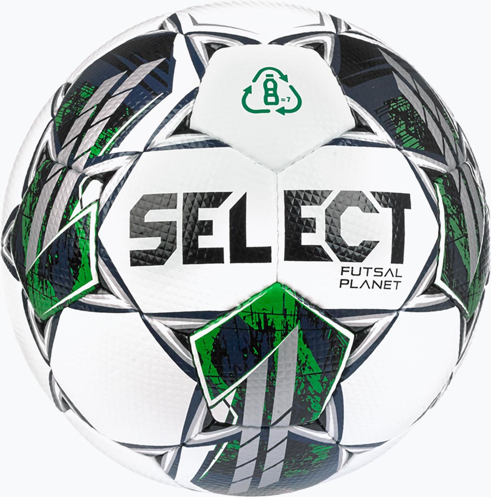 Select Futsal Planet V22 Fifa Biało Zielona 310013 - zdjęcie 4