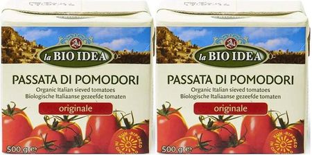 La Bio Idea 2 X Przecier Pomidorowy Passata W Kartonie 500g