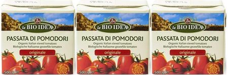 La Bio Idea 3 X Przecier Pomidorowy Passata W Kartonie 500g