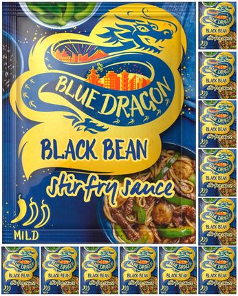 Blue Dragon Sos Black Bean Łagodny Chiński 12X120g