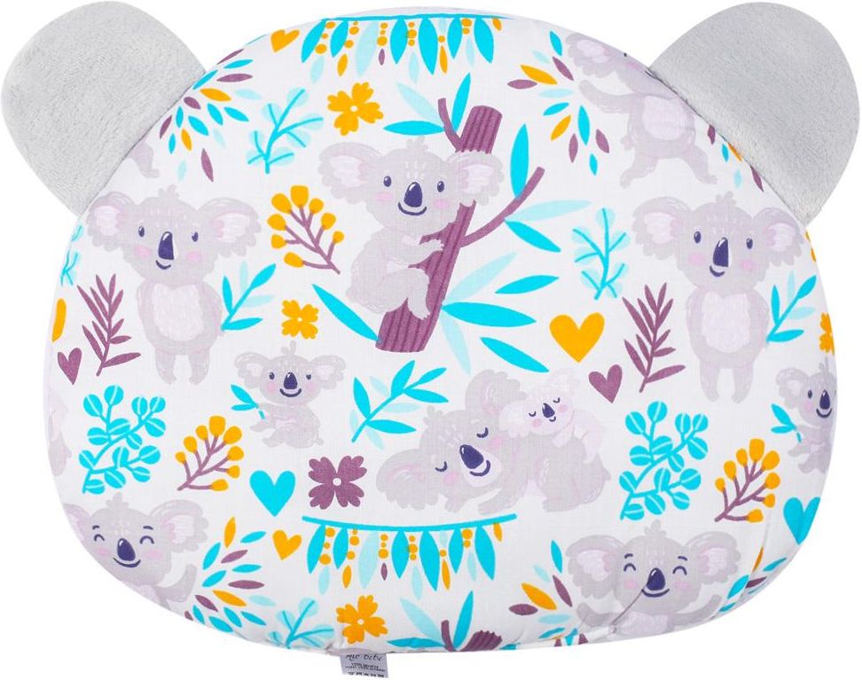 Mio bebe Poduszka do wózka łóżeczka bawełna Koala Ceny i opinie