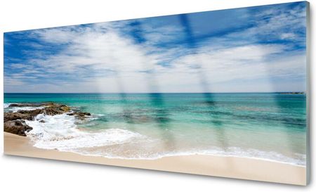 Tulup Panel Szklany Do Kuchni Plaża Morze 125x50 PLPK125X50NN5719639