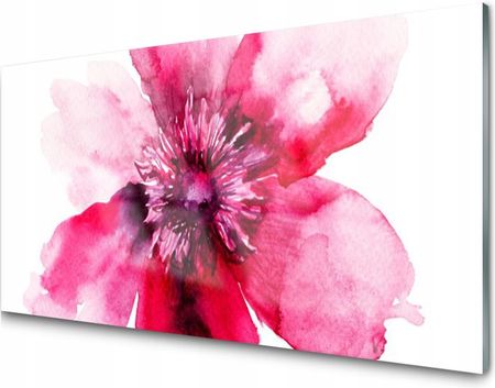 Tulup Panel Szklany Dekoracyjny Dekor Kwiat 100x50 PLPK100X50NN127369511