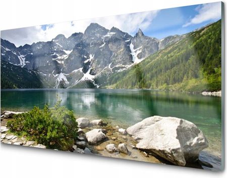 Tulup Panel Szklany Dekoracyjny Jezioro Góry 100x50 PLPK100X50NN42660461