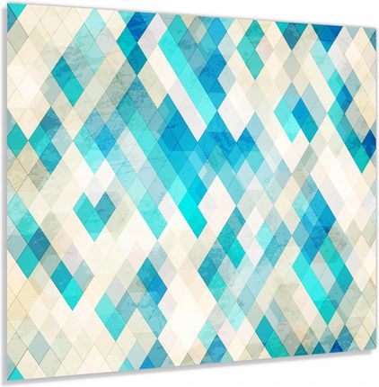 Alasta Panel Szklany Hartowany 60x50 Niebieska Mozaika