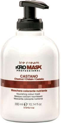Inebrya Ice Cream Kromask Professional Castano maska do włosów kasztanowych Chestnut 300ml