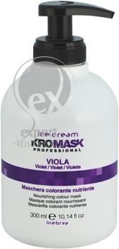 Inebrya Ice Cream Kromask Professional Viola maska do każdego rodzaju włosów Violet 300ml