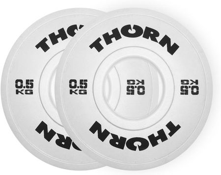 Thorn Fit Obciążenie Do Sztangi Fractional 2X0,5kg Biały