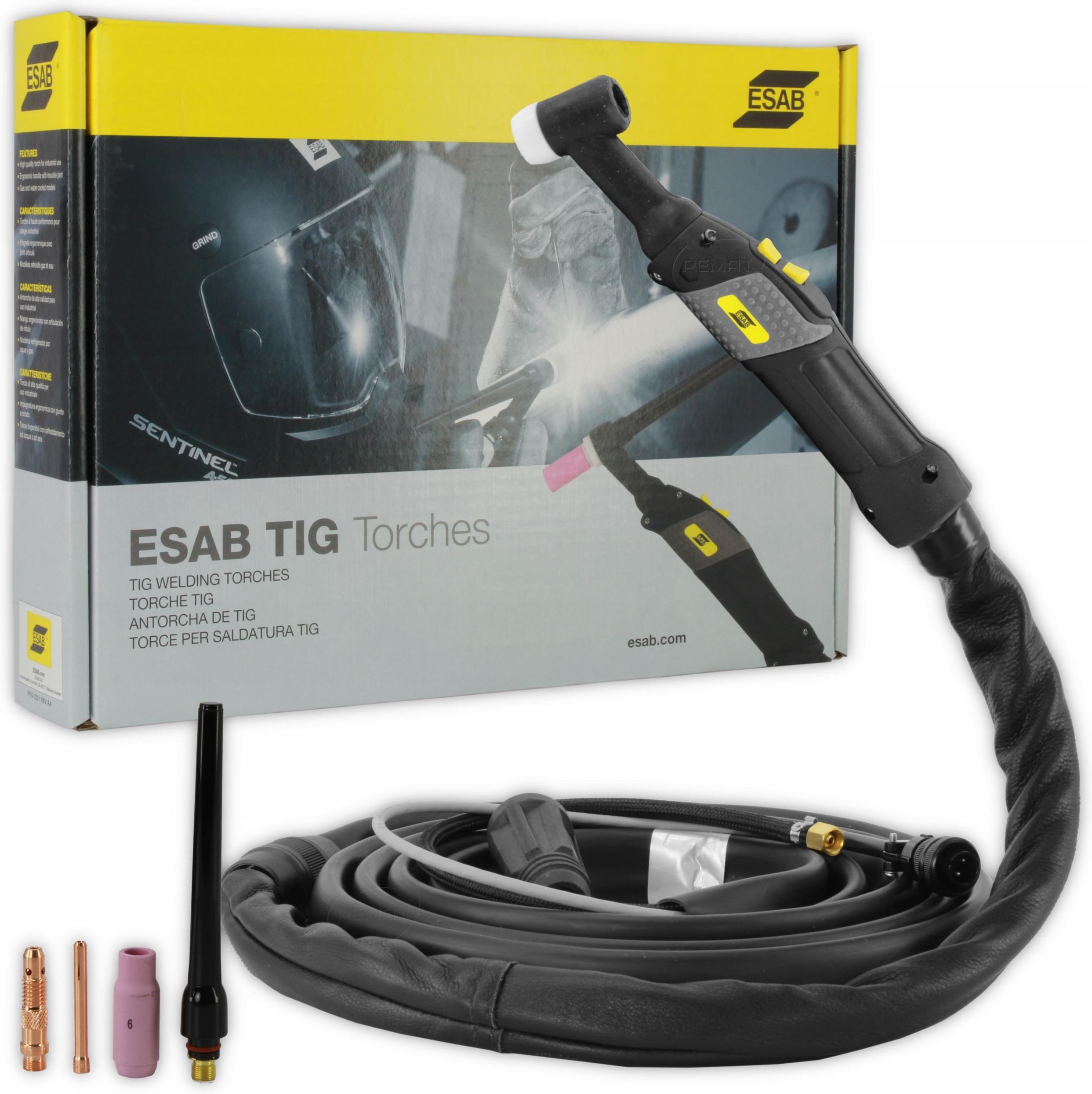 Esab Uchwyt Spawalniczy Spawarki Tig Sr-B 26 4M 700025526 - Opinie I ...