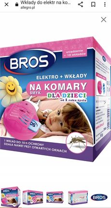 Bros Elektro Wkłady Na Komary Dla Dzieci