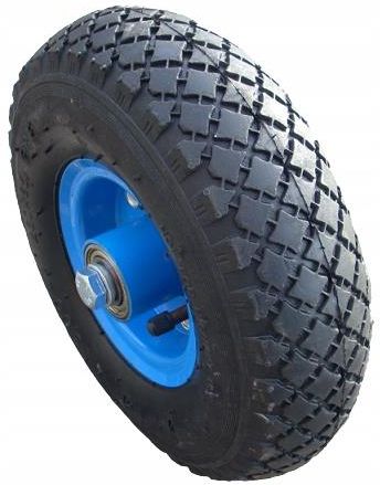 Set 2 Ruote Pneumatiche Per Carrello Gomma 3.00-4 - Foto 8