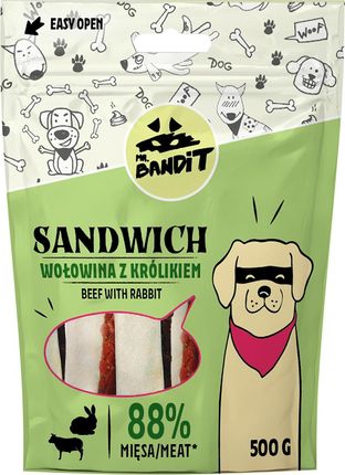 Mr.Bandit Sandwich Beef With Rabbit Wołowina Z Królikiem 500G