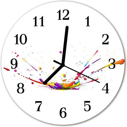 Tulup.Pl Zegar Ścienny Okrągły Plama (Plzso30Nn45186450)
