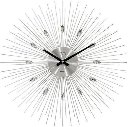 Jvd Zegar Ścienny Z Kryształkami Średnica 49 5Cm (Ht4311)