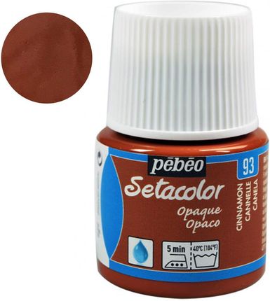 Pebeo Farba Do Tkanin Setacolor Opaque 45ml 93 Cinnamon