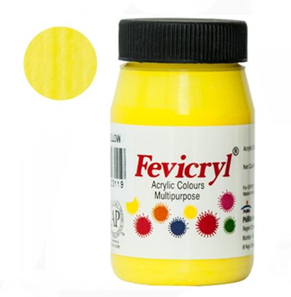 Pidilite Farba Do Tkanin Fevicryl 50ml 11 Lemon Yellow